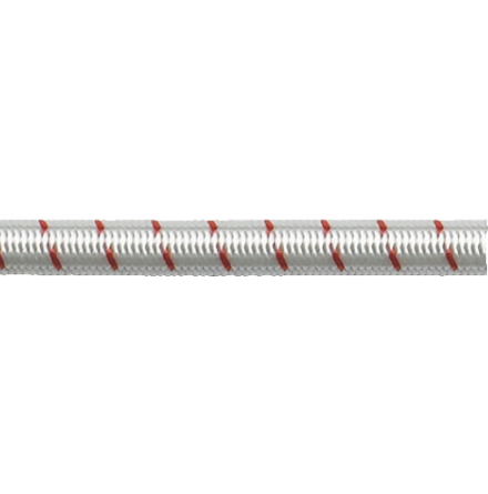 Gummilina 8 mm, Vit