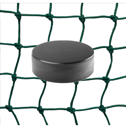 Hockeyn�t 3mm gr�n PE 40 x 40mm