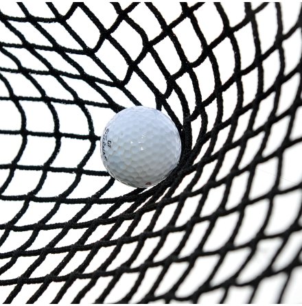 Golfn�t 2mm tr�d 20mm svart nylon
