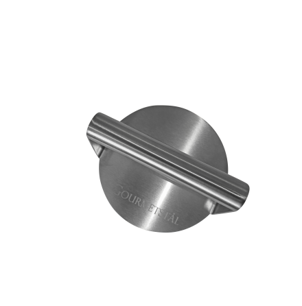 Hamburgesmasher Rund Rostfri Gourmetst�l