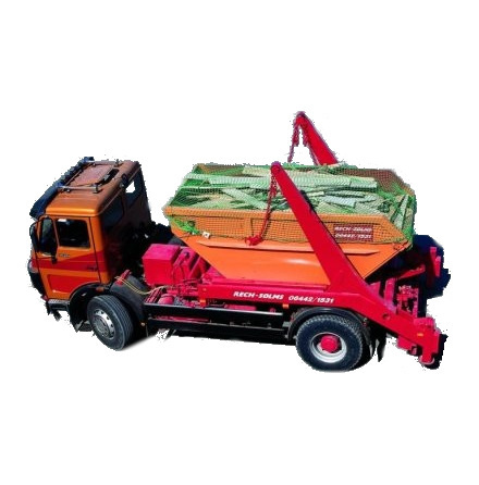 Containern�t 4.0 m x 7.0 m, 80 mm PE, Fyrkantmaska