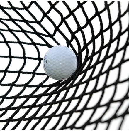 Golfn�t 2mm tr�d 20mm svart nylon
